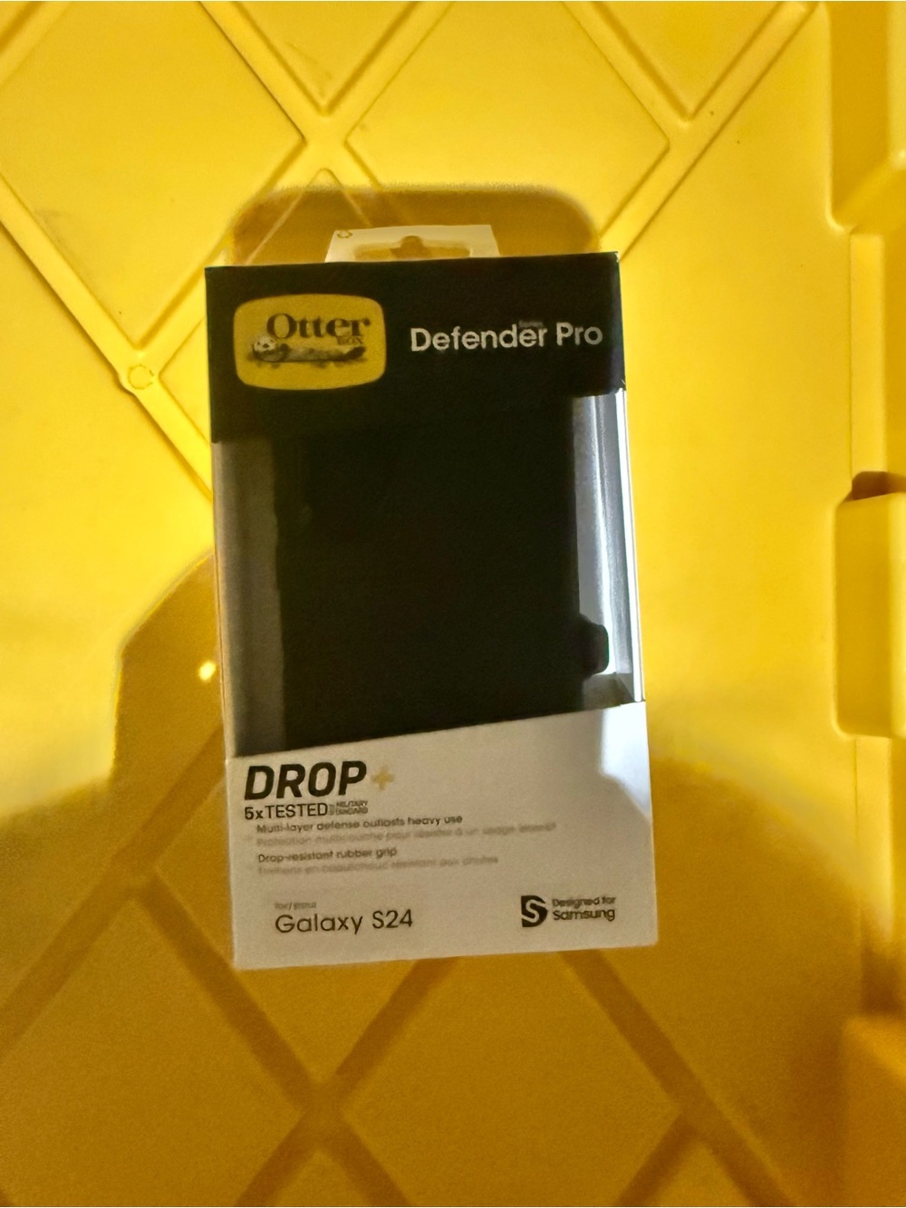 OtterBox DROP+ Protective Case Galaxy S24 - Black